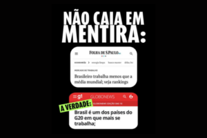 Povo brasileiro, povo trabalhador!